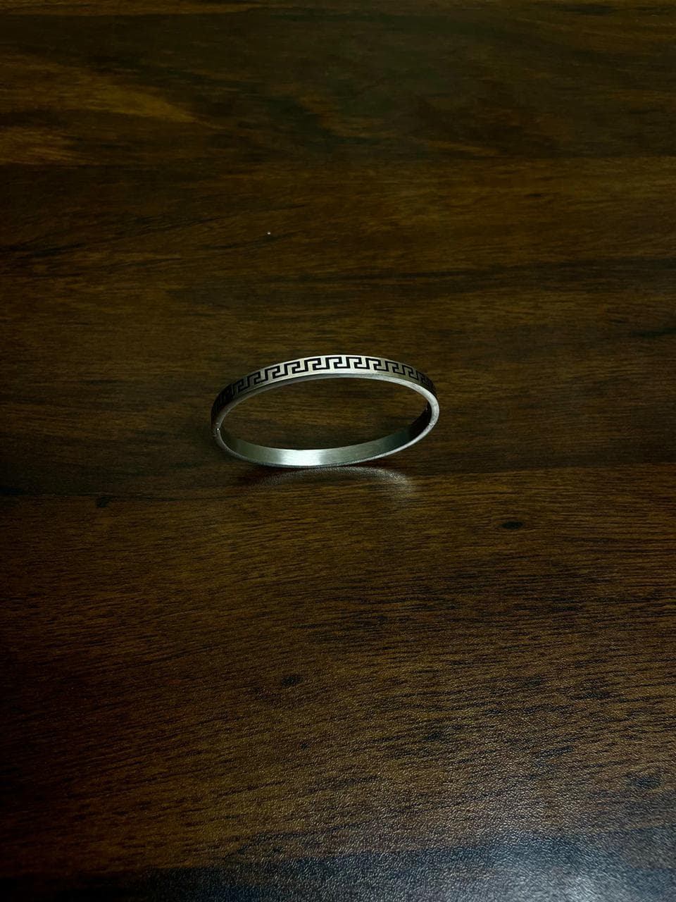 Greek Key Signature Cuff