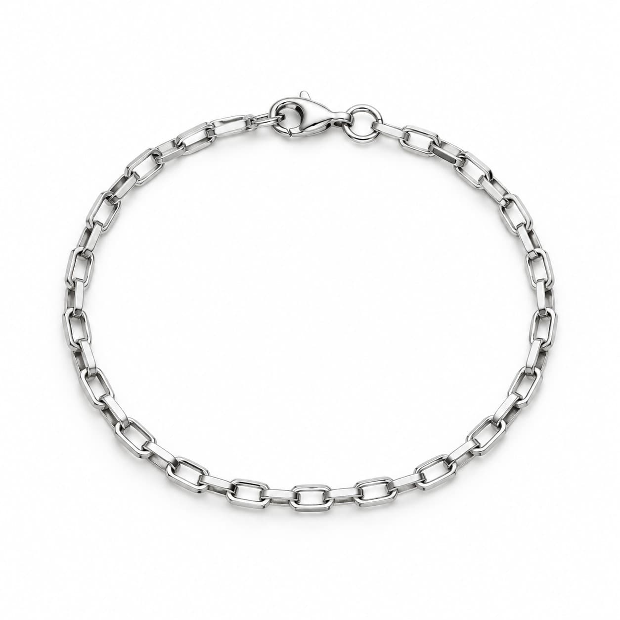 Square Box Chain Bracelet