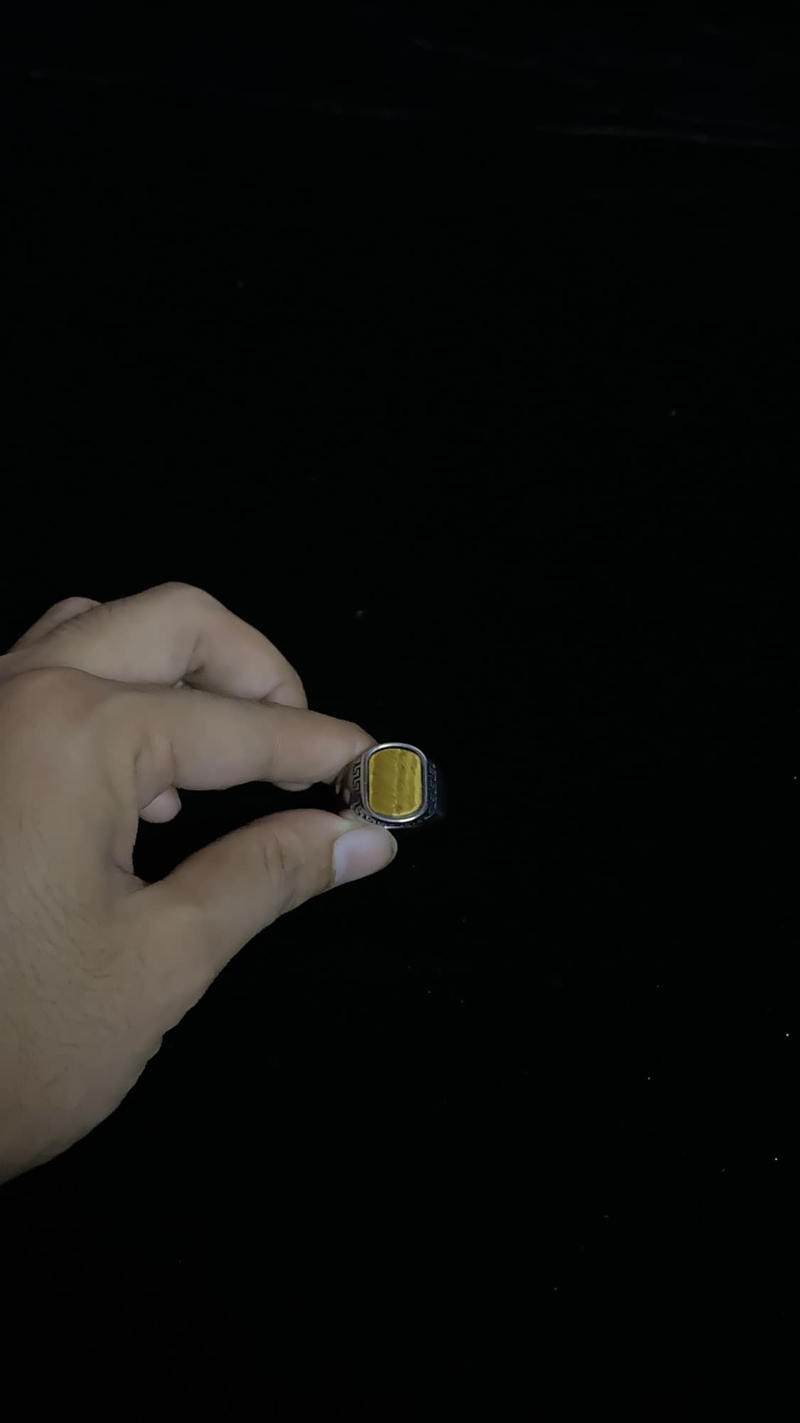 Tiger Eye Signet Ring